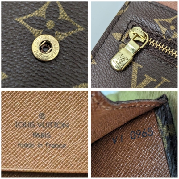 ✨️💎Excellent conditio Authentic Louis Vuitton Pochette Rabat Monogram 23 Clutch - Picture 17 of 17